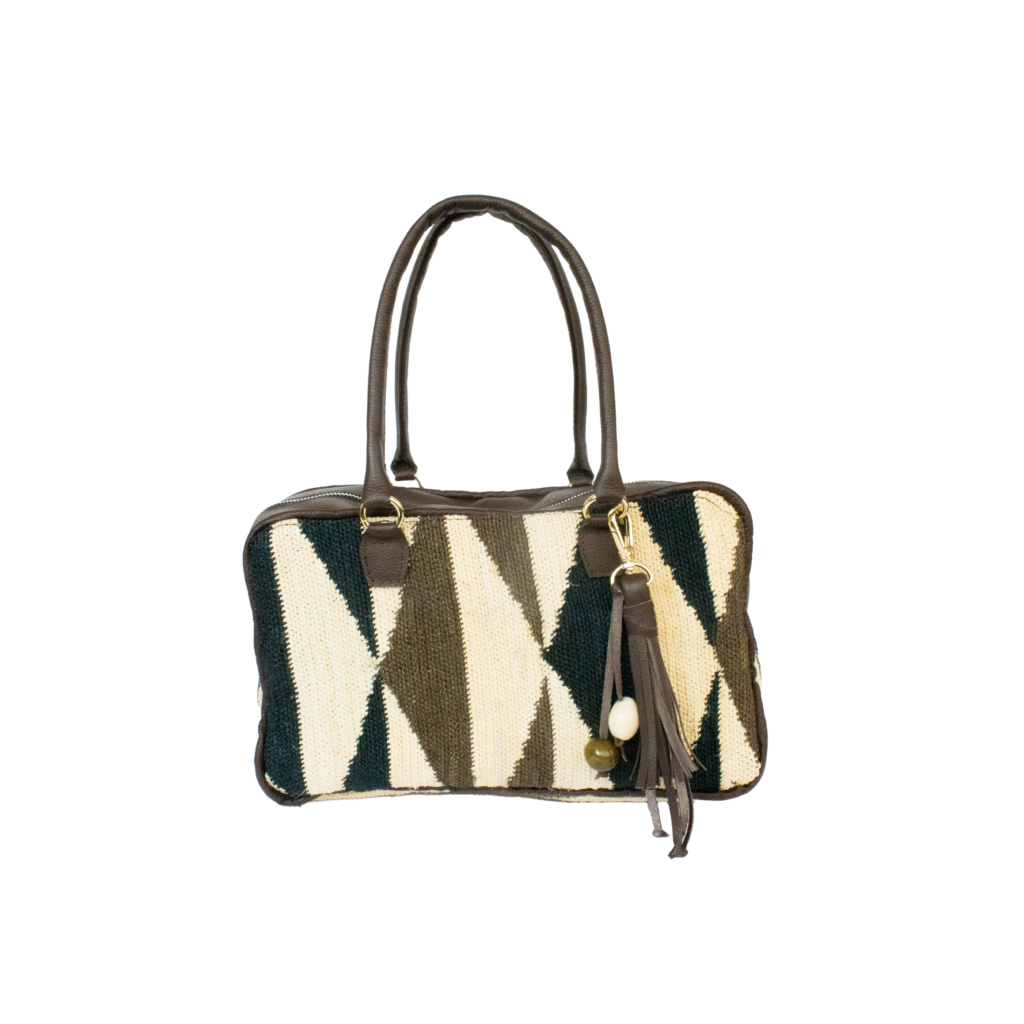 Structured Woven Natural Sisal Bag