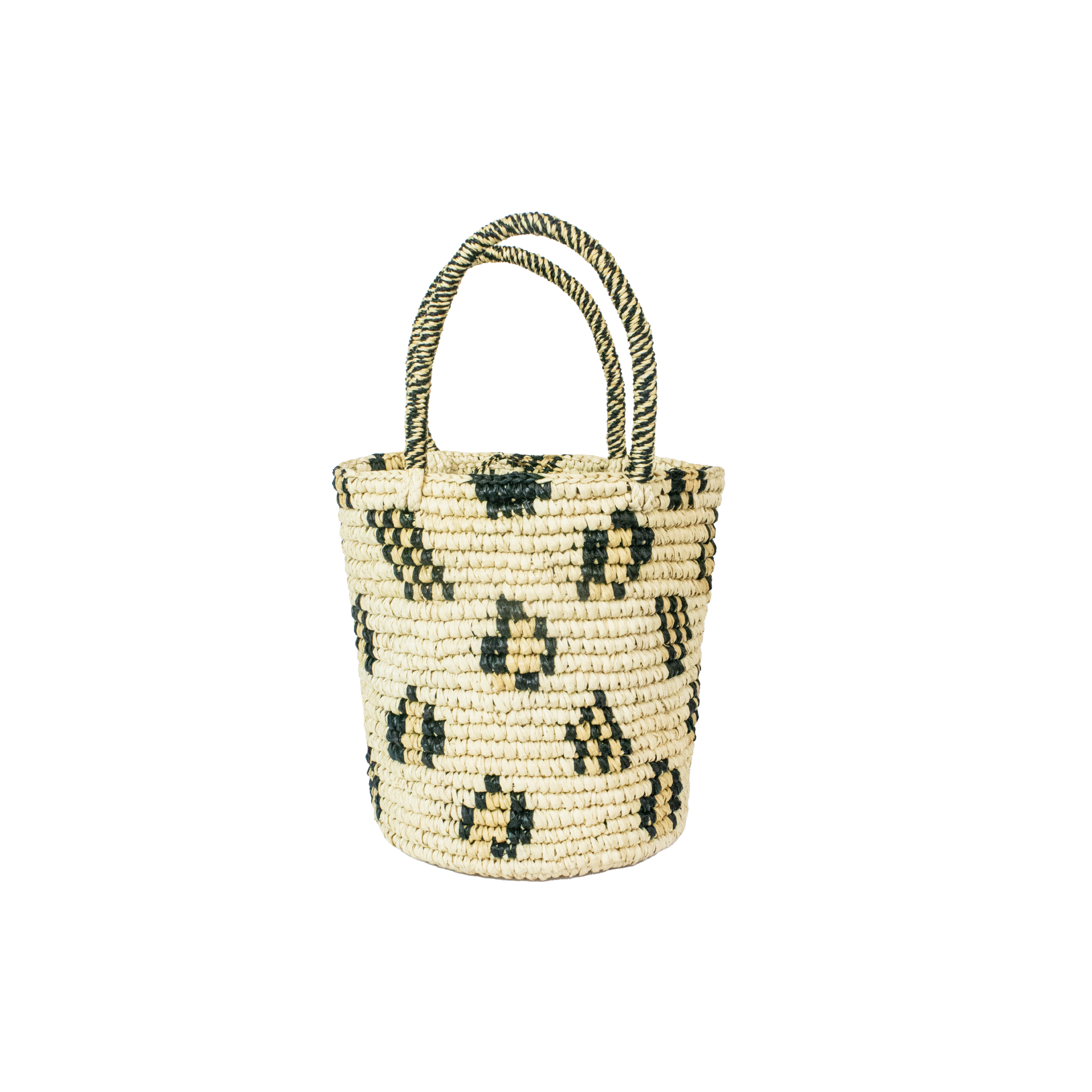 Baby Bucket In Leopard Print Basket Bag